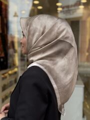 AKER SURA İPEK EŞARP BULUT DESEN