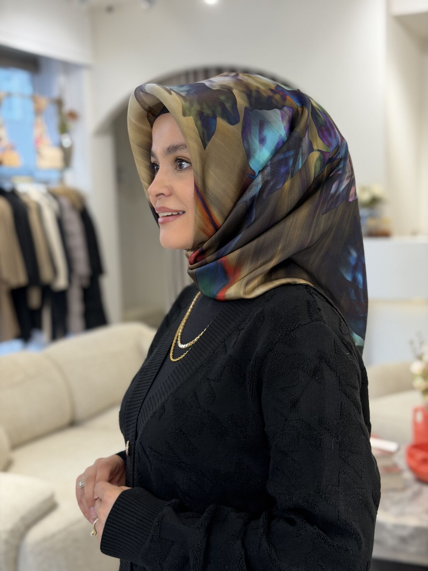 PİERRE CARDİN SURA İPEK EŞARP