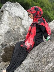 LA BOUTİQUE YAZ SERİNLİĞİ ŞAL 70X190