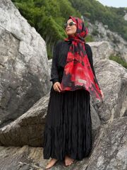 LA BOUTİQUE YAZ SERİNLİĞİ ŞAL 70X190