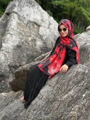 LA BOUTİQUE YAZ SERİNLİĞİ ŞAL 70X190