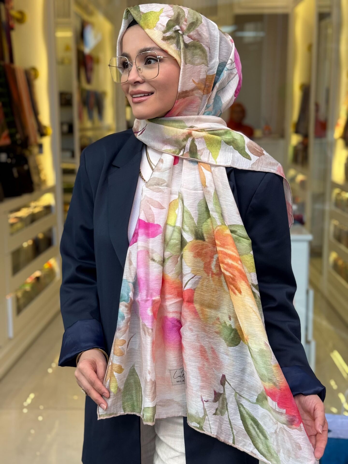 LA BOUTİQUE YAZ SERİNLİĞİ ŞAL 70X190