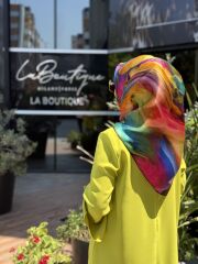 LA BOUTİQUE TWİLL İPEK EŞARP