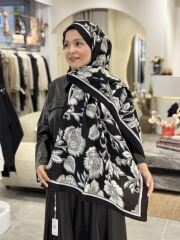 YAQA %100 KAŞMİR İPEK ŞAL