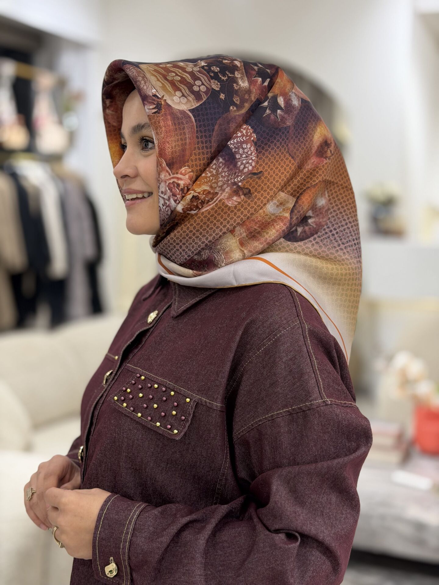 LA BOUTİQUE SURA İPEK EŞARP