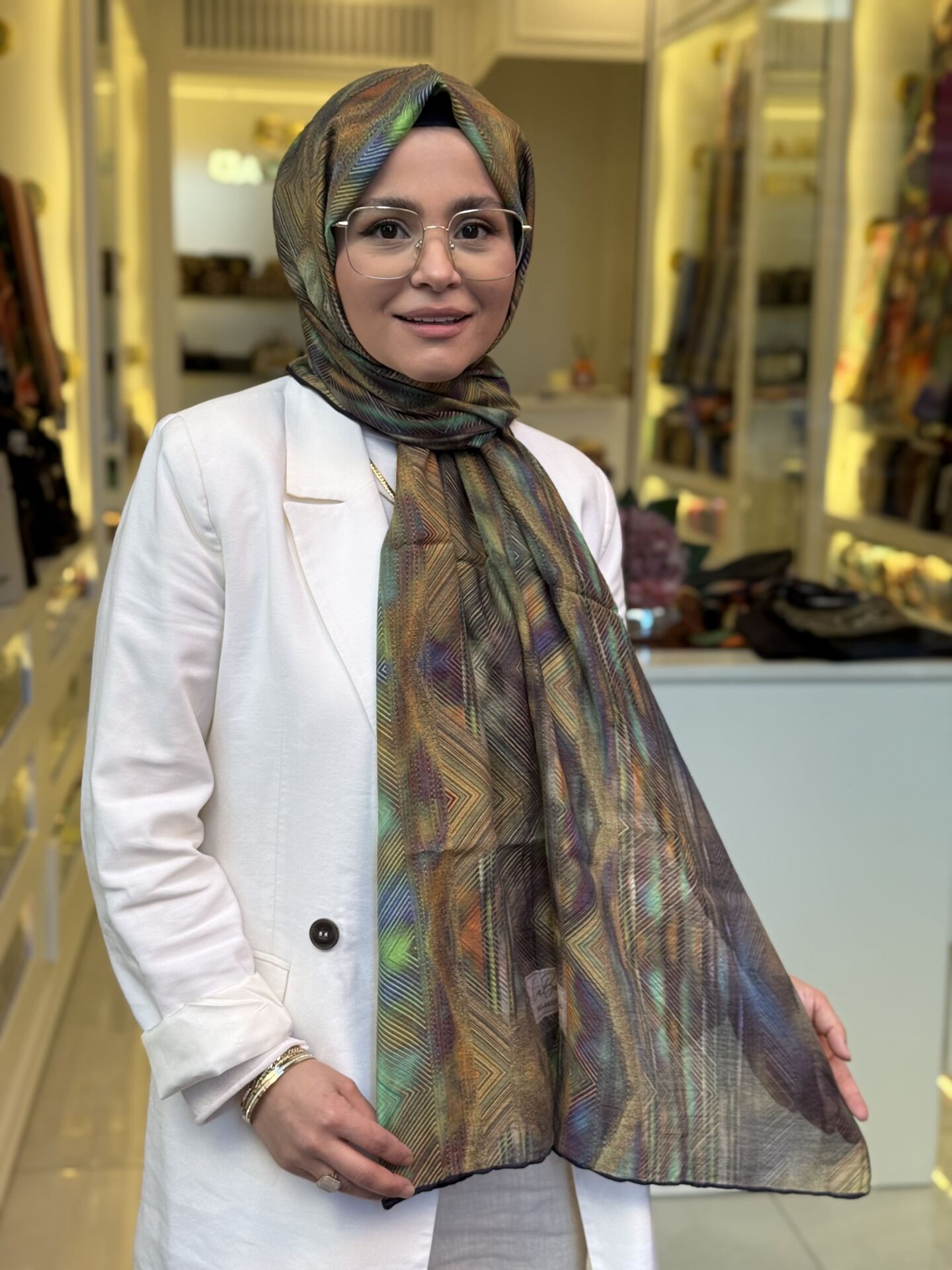 LA BOUTİQUE YAZ SERİNLİĞİ ŞAL 70X190