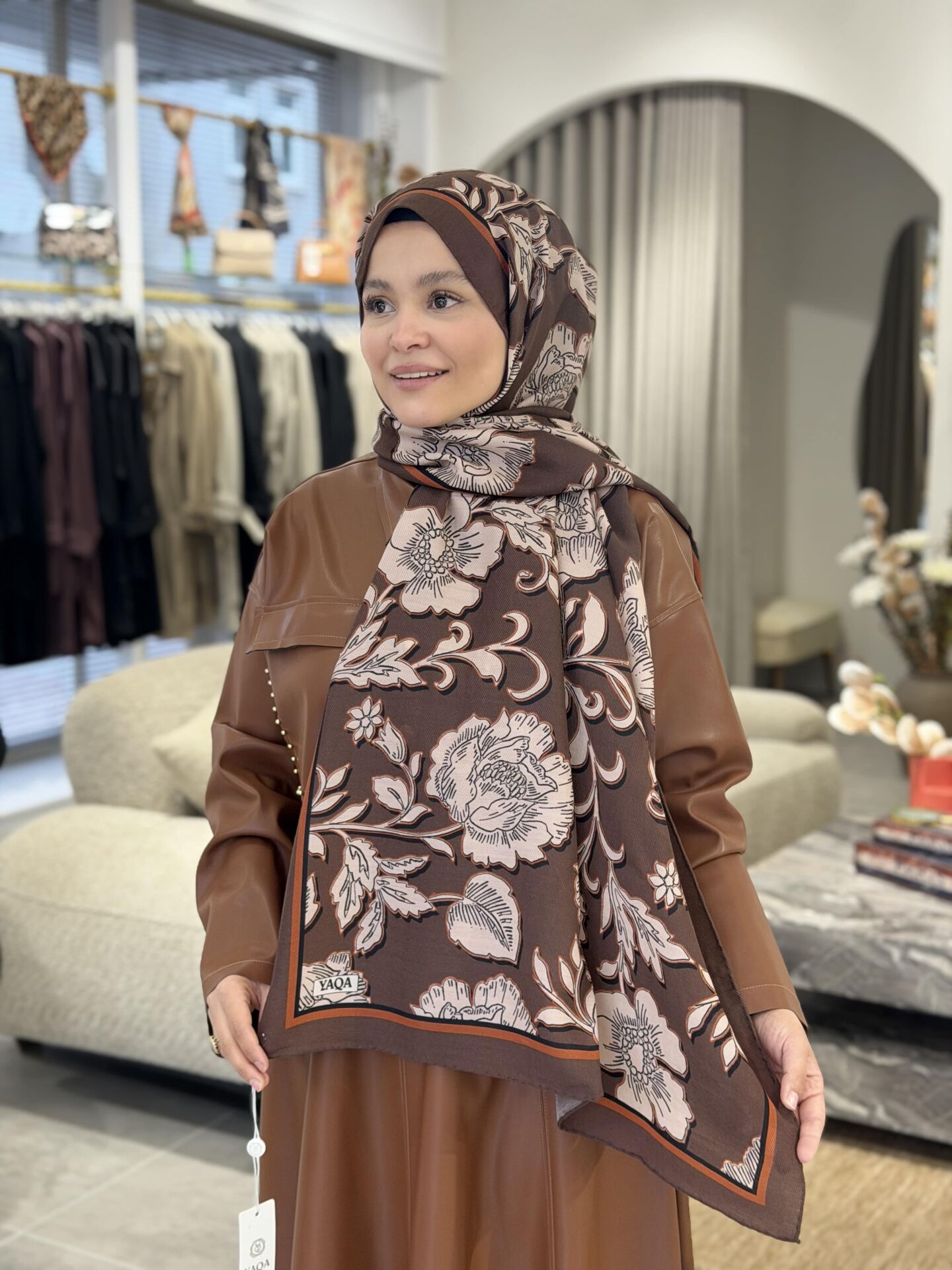 YAQA %100 KAŞMİR İPEK ŞAL