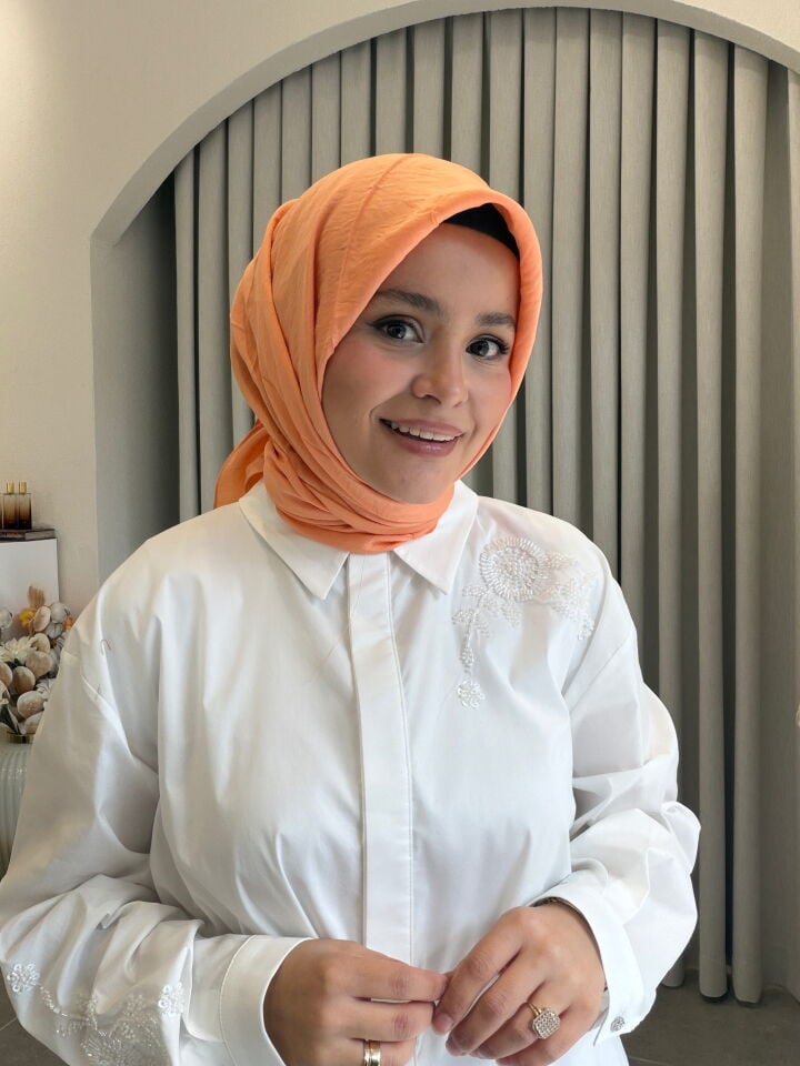 BENETTON VİSCON DÜZ EŞARP KAVUNİÇİ