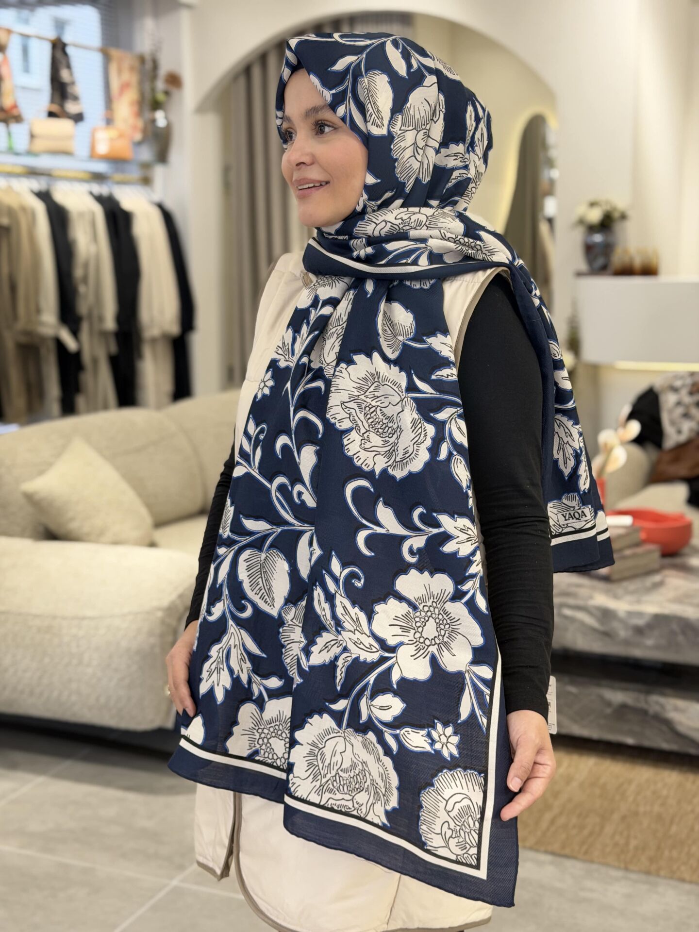 YAQA %100 KAŞMİR İPEK ŞAL