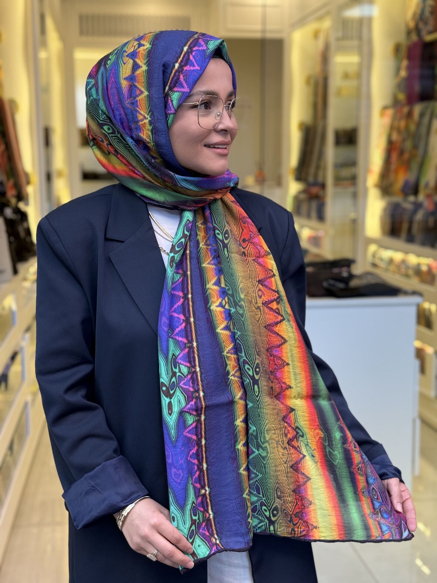 LA BOUTİQUE YAZ SERİNLİĞİ ŞAL 70X190