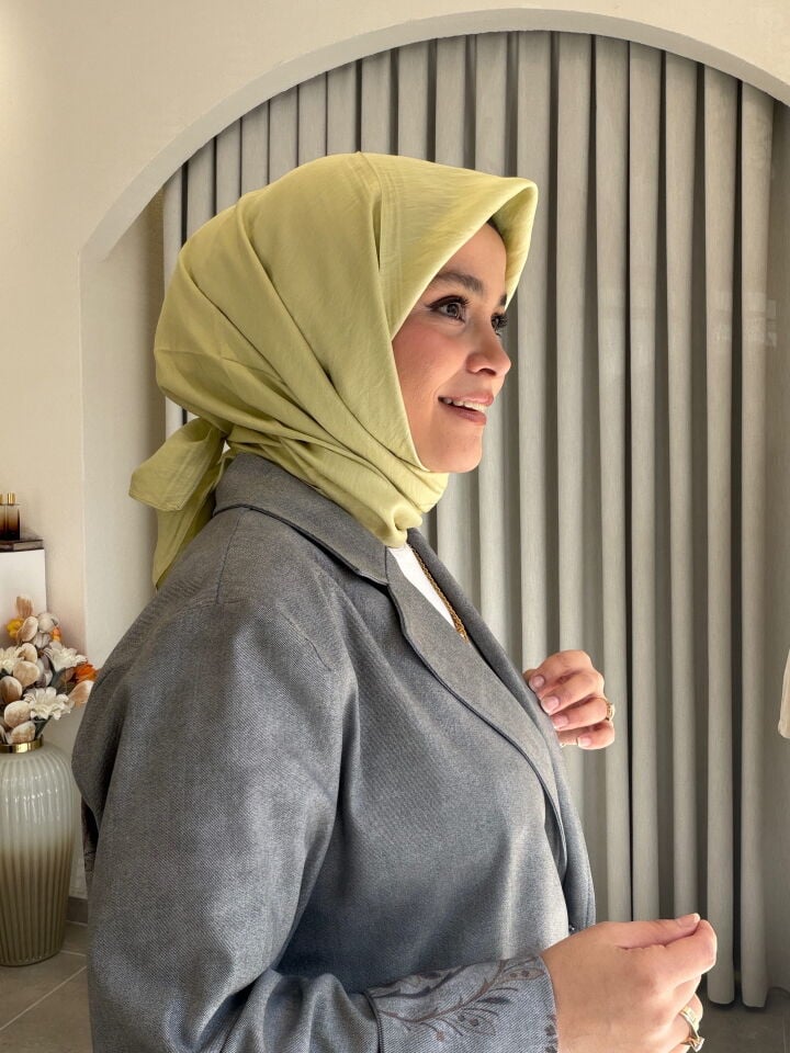 BENETTON VİSCON DÜZ EŞARP TEREYAĞ