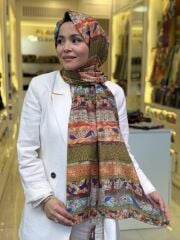 LA BOUTİQUE YAZ SERİNLİĞİ ŞAL 70X190