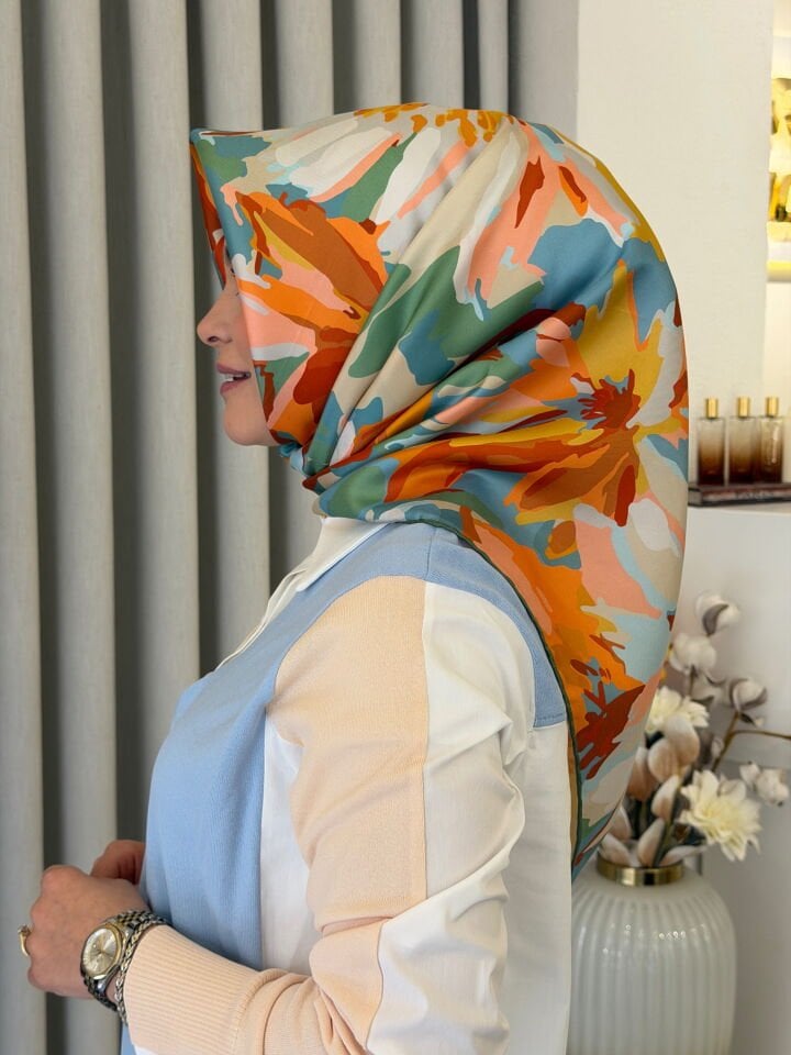 BELLİ TWİLL İPEK EŞARP