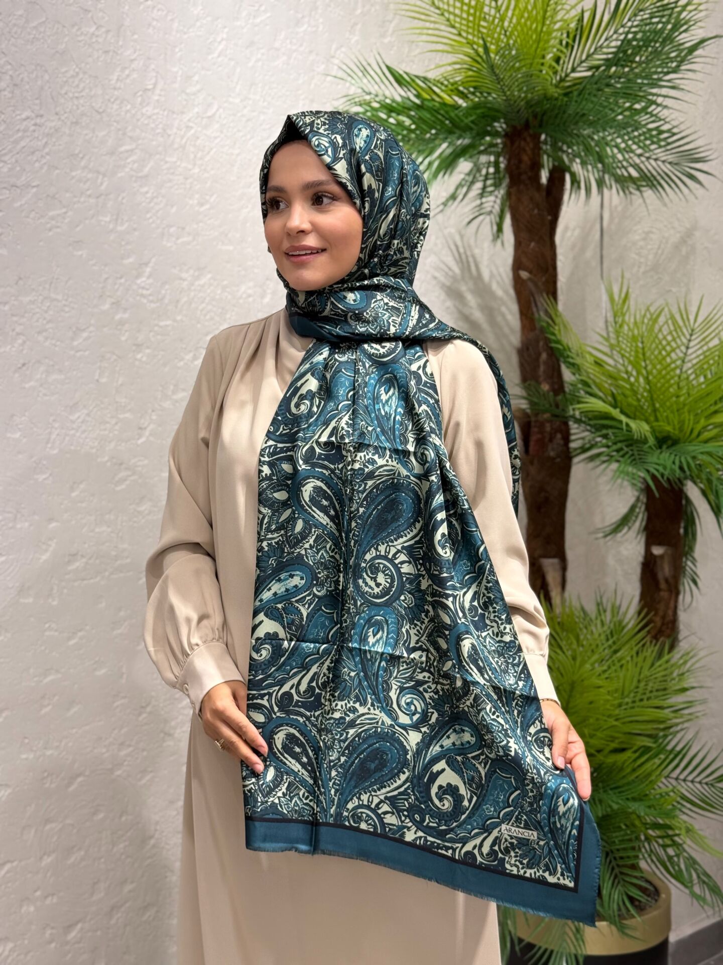 ARANCIA TİVİL İPEK ŞAL