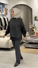 YAQA PREMİUM TRİKO ÜÇLÜ TAKIM SİYAH