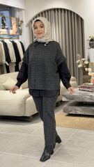 YAQA PREMİUM TRİKO ÜÇLÜ TAKIM SİYAH