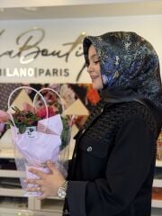 LA BOUTİQUE SURA İPEK EŞARP