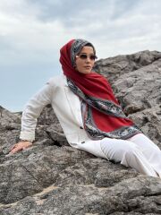 YAKAMOZ FLOŞ ŞAL 75X190