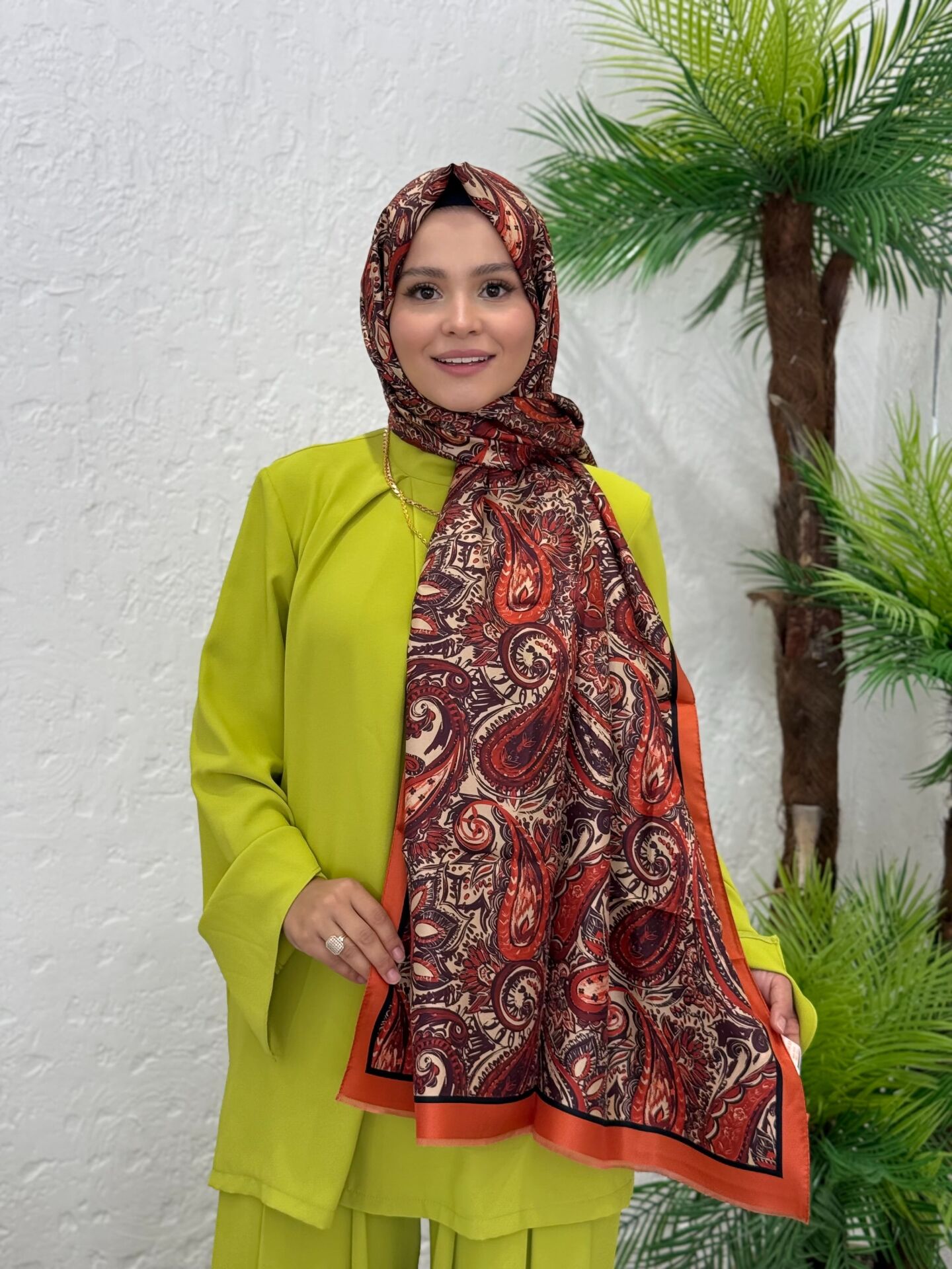 ARANCIA TİVİL İPEK ŞAL