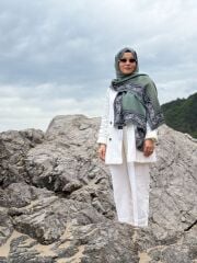 YAKAMOZ FLOŞ ŞAL 75X190