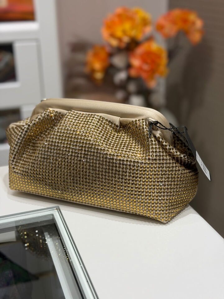 LA BOUTİQUE ABİYE ÇANTA GOLD