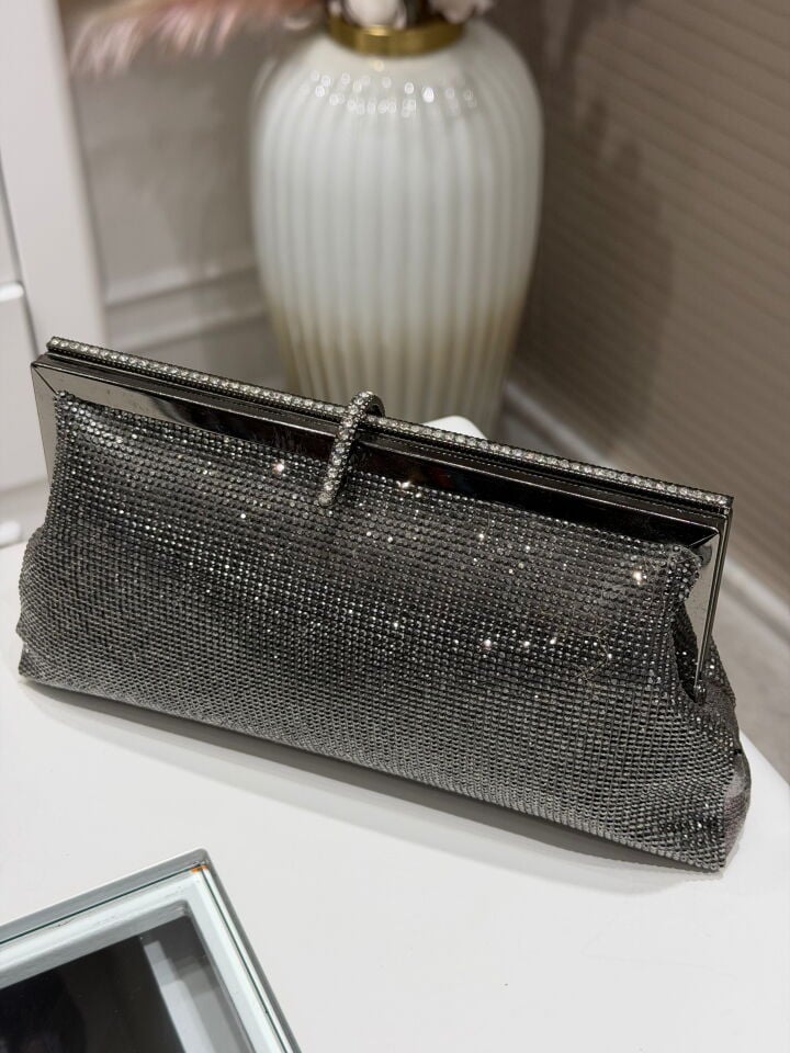 LA BOUTİQUE ABİYE ÇANTA ANTRASİT