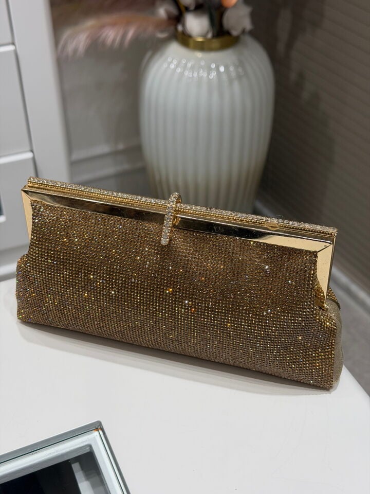 LA BOUTİQUE ABİYE ÇANTA GOLD