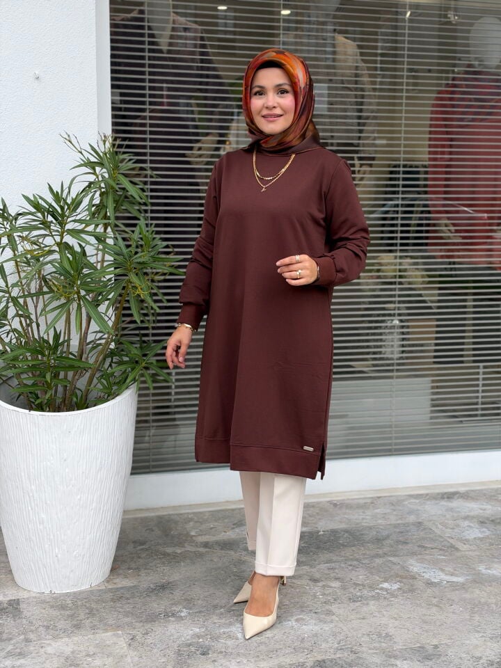 AYŞE AKAY TUNİK KAHVE