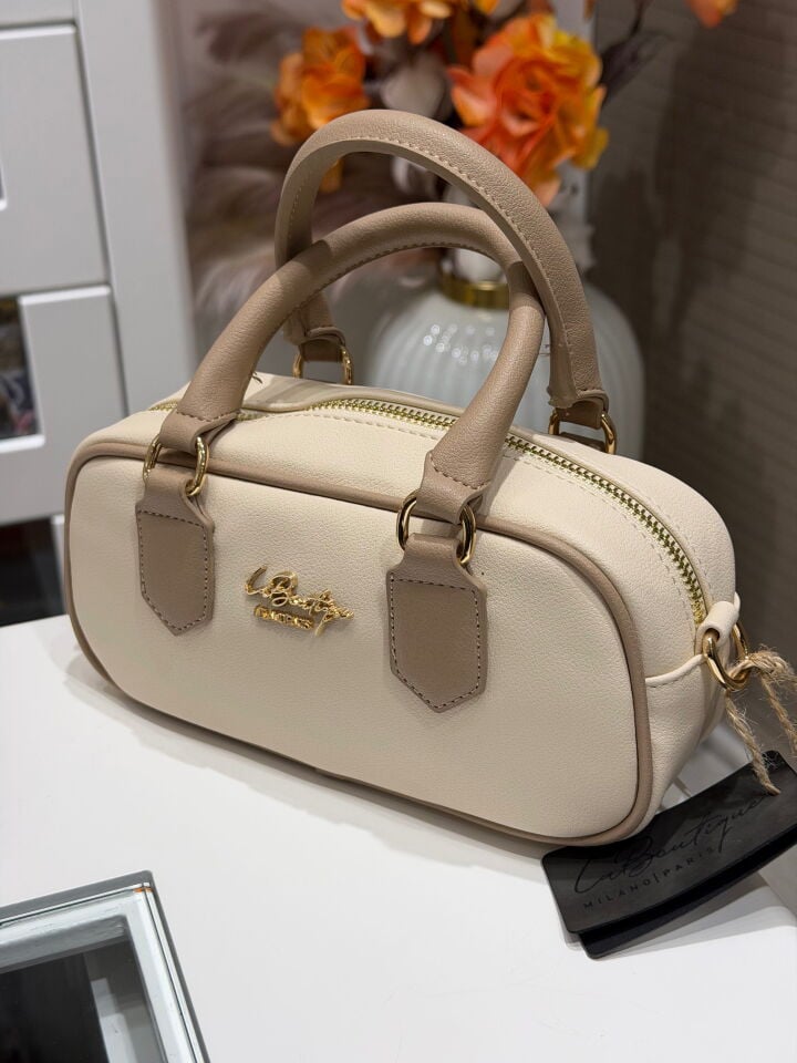 LA BOUTİQUE ÇANTA KREM