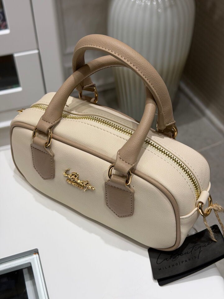 LA BOUTİQUE ÇANTA KREM