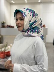 İMANNOOR TWİLL İPEK EŞARP