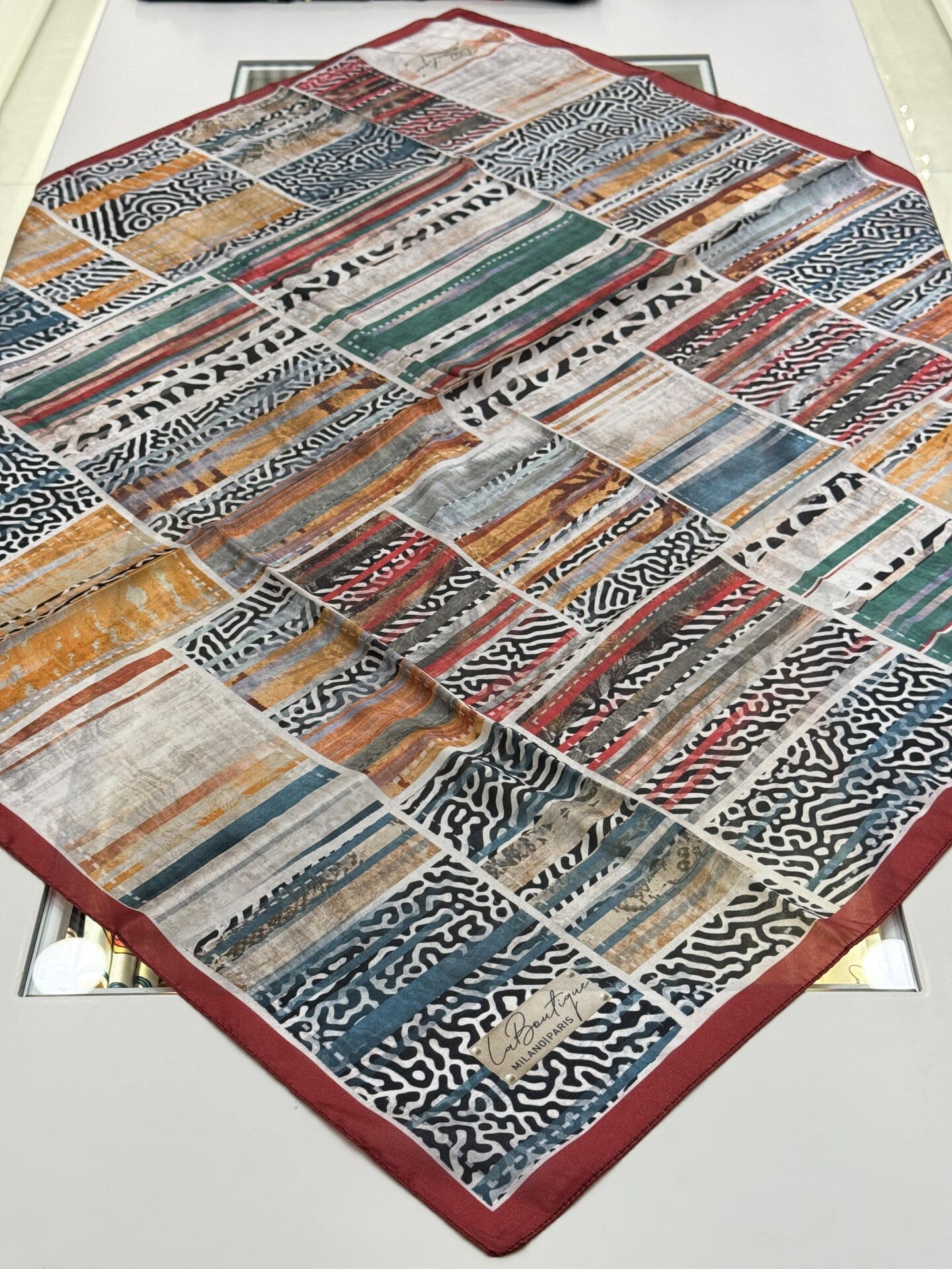 CLASSICAL EŞARP-TWILL/SATEN-İPEK İÇERMEZ