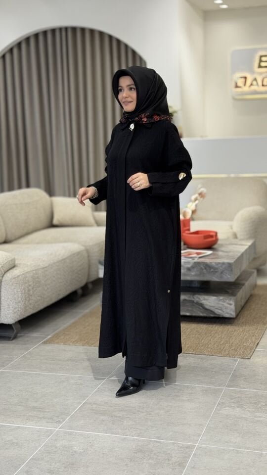 ARMİNE TREND GİY-ÇIK SİYAH