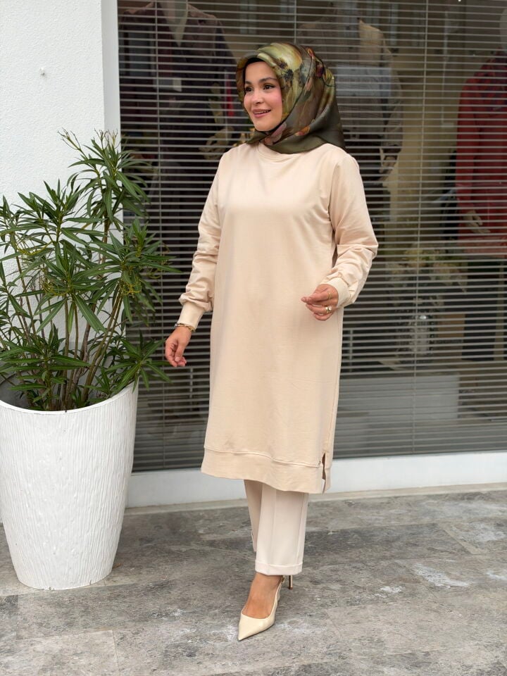 AYŞE AKAY TUNİK KREM