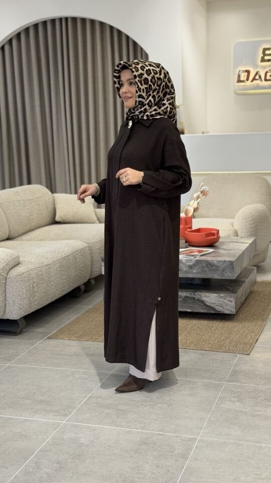 ARMİNE TREND GİY-ÇIK KAHVERENGİ