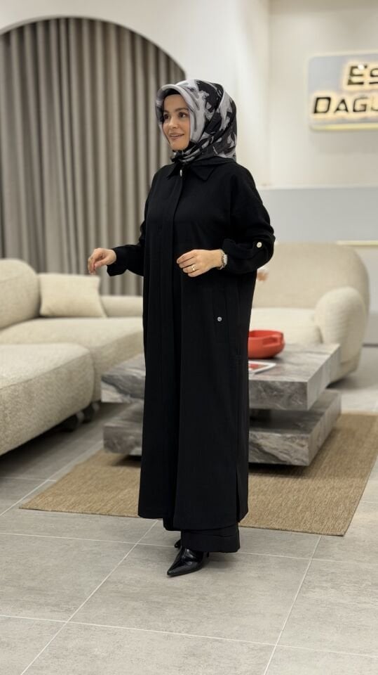 ARMİNE TREND GİY-ÇIK SİYAH