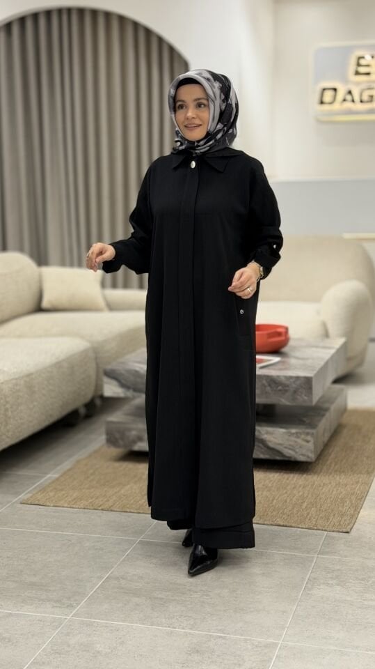 ARMİNE TREND GİY-ÇIK SİYAH