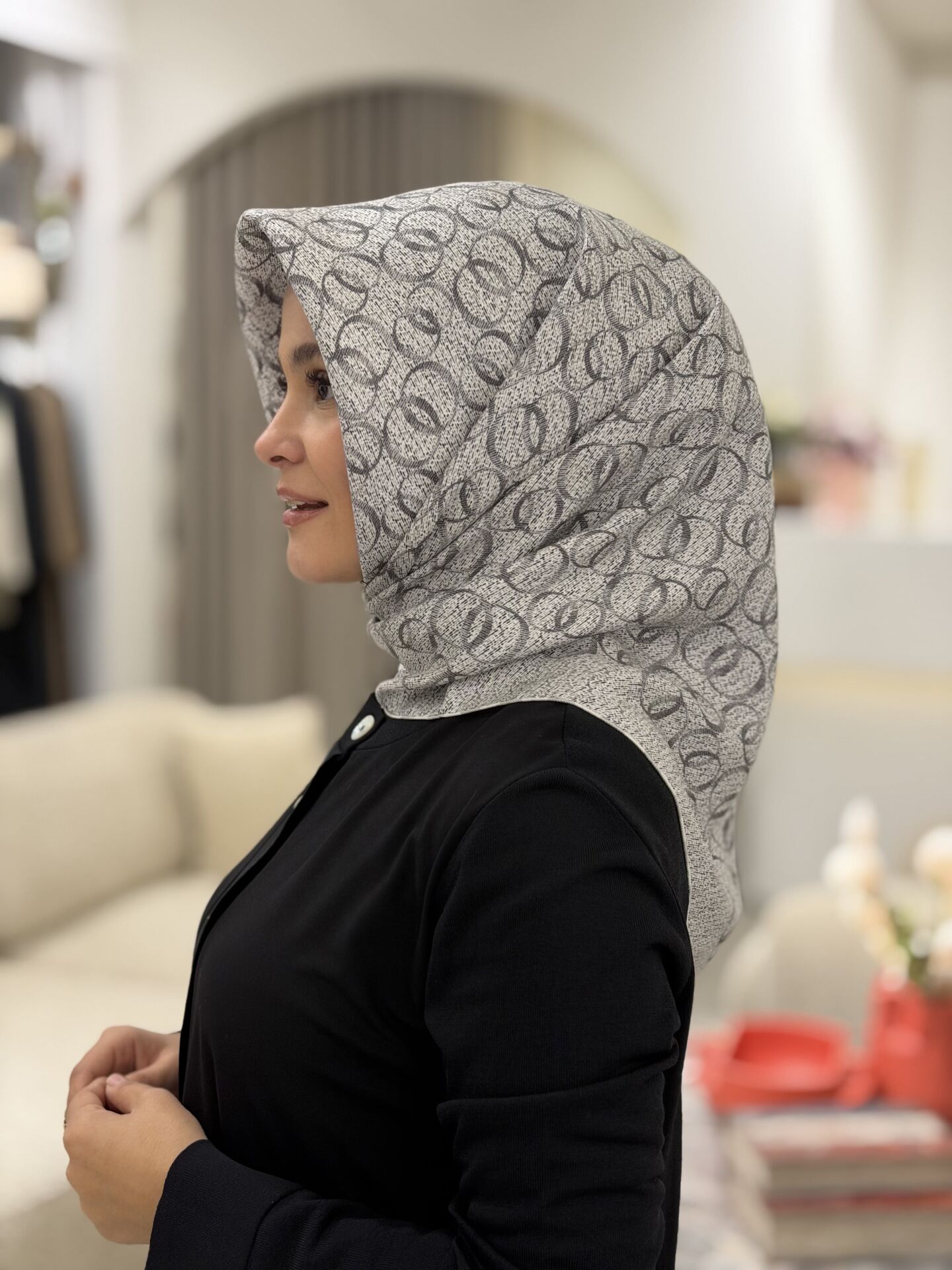 İMANNOOR TWİLL İPEK EŞARP