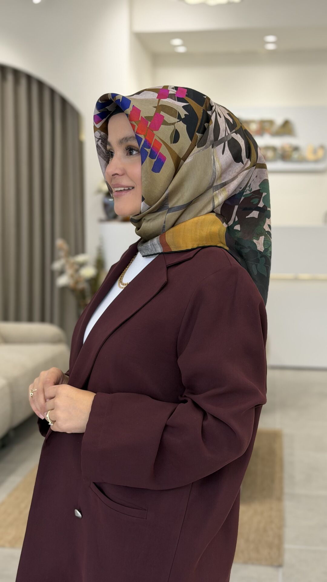 PİERRE CARDİN SURA İPEK EŞARP