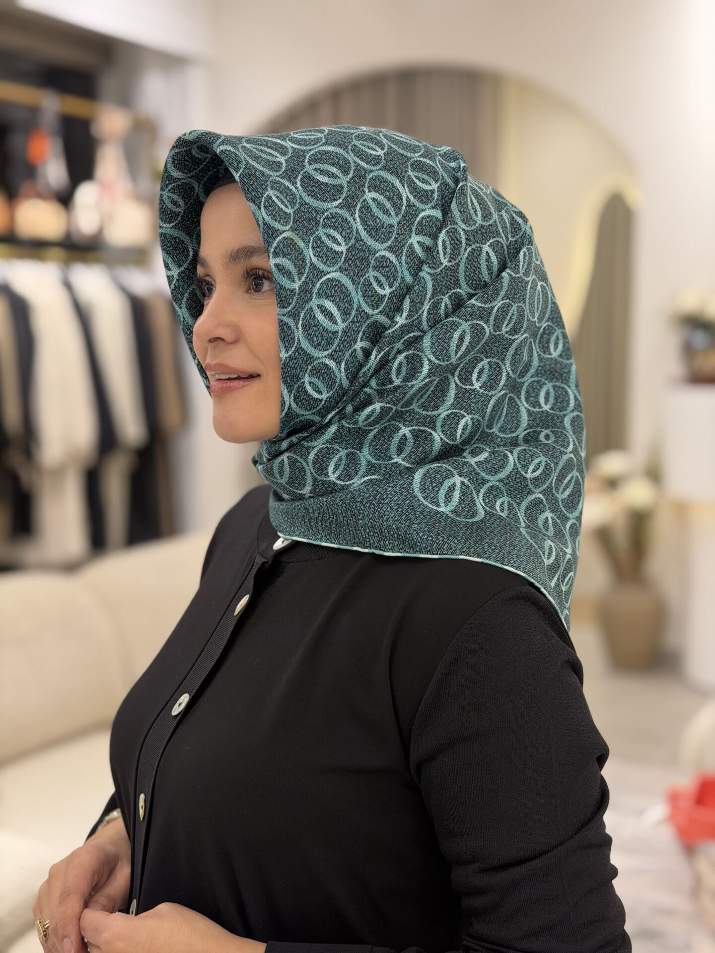 İMANNOOR TWİLL İPEK EŞARP