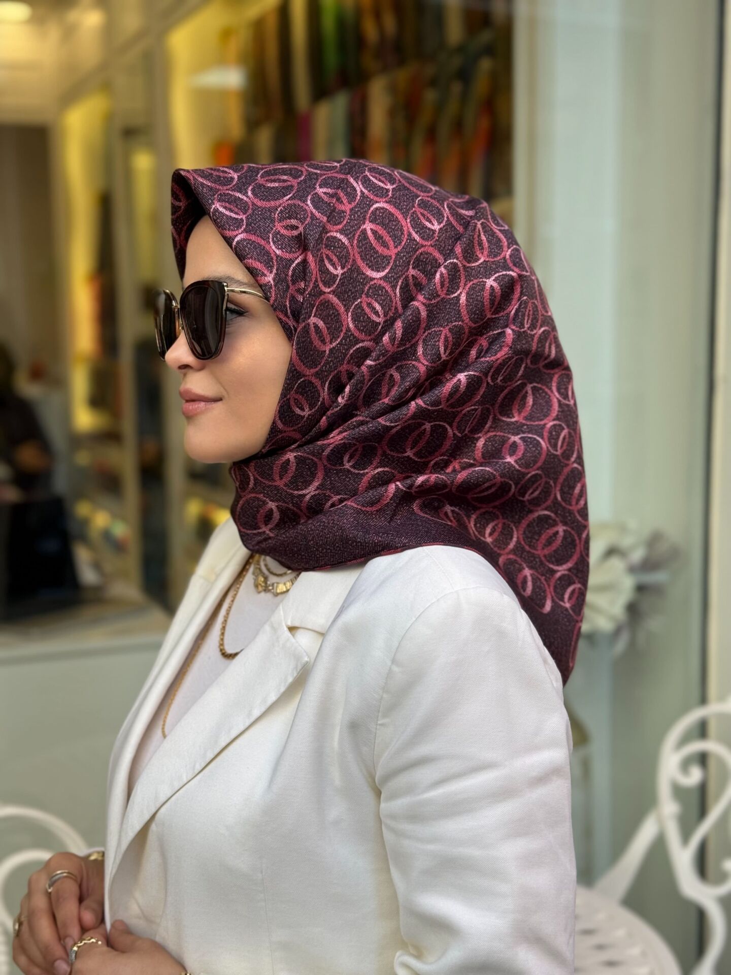 İMANNOOR TWİLL İPEK EŞARP