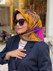 CACHAREL TWİLL İPEK EŞARP