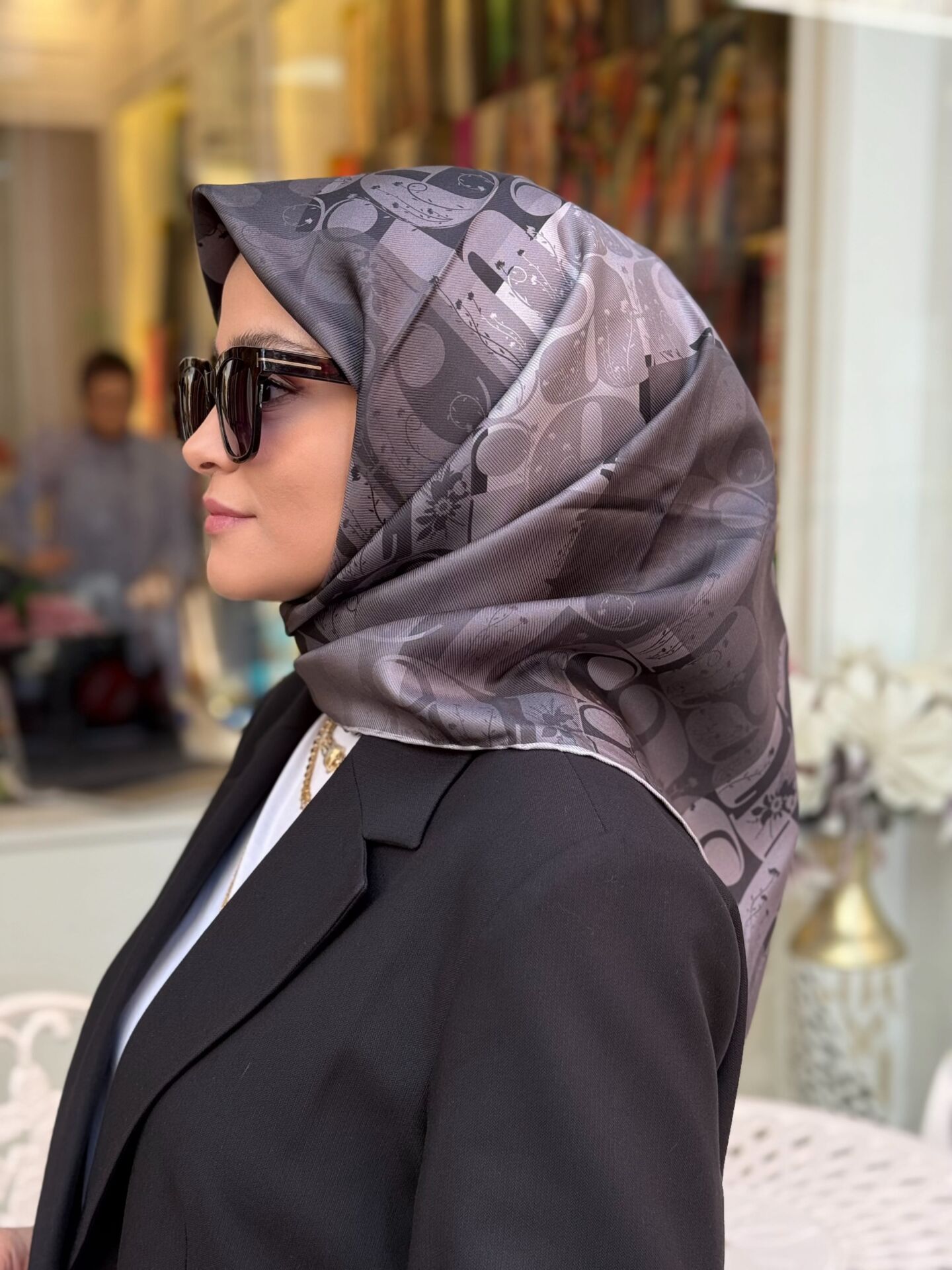 CACHAREL TWİLL İPEK EŞARP