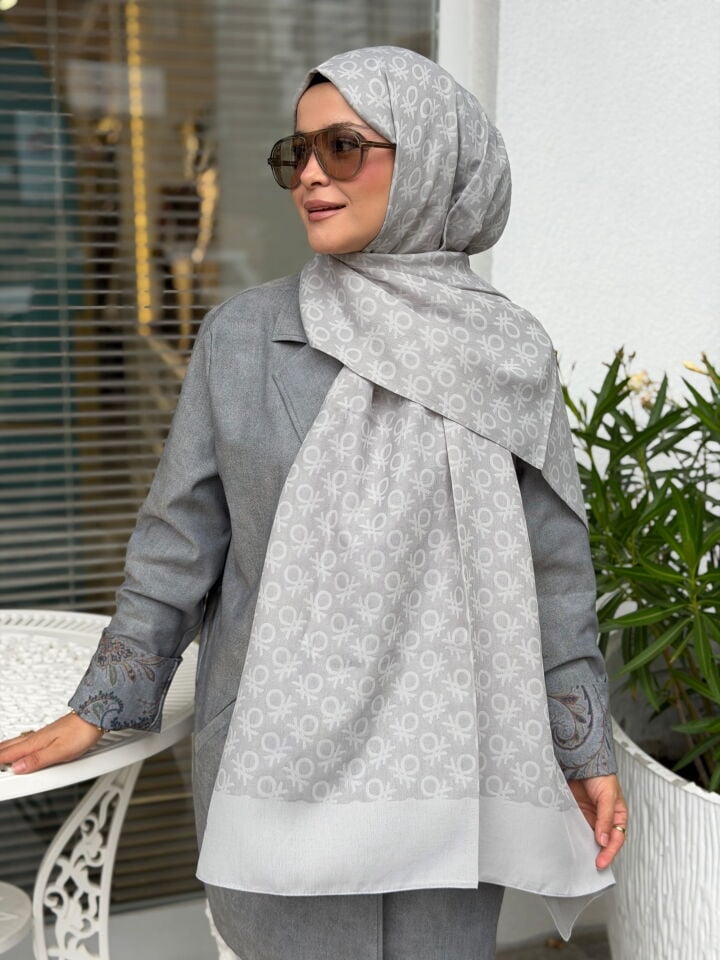 BENETTON ELEGANTE UNO ŞAL YAĞMUR