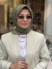 AKER ELEGANCE MONOGRAM EŞARP