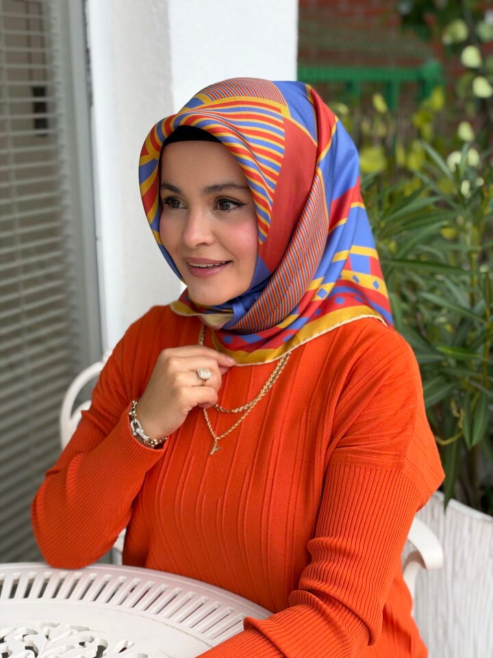 BELLİ TWİLL İPEK EŞARP