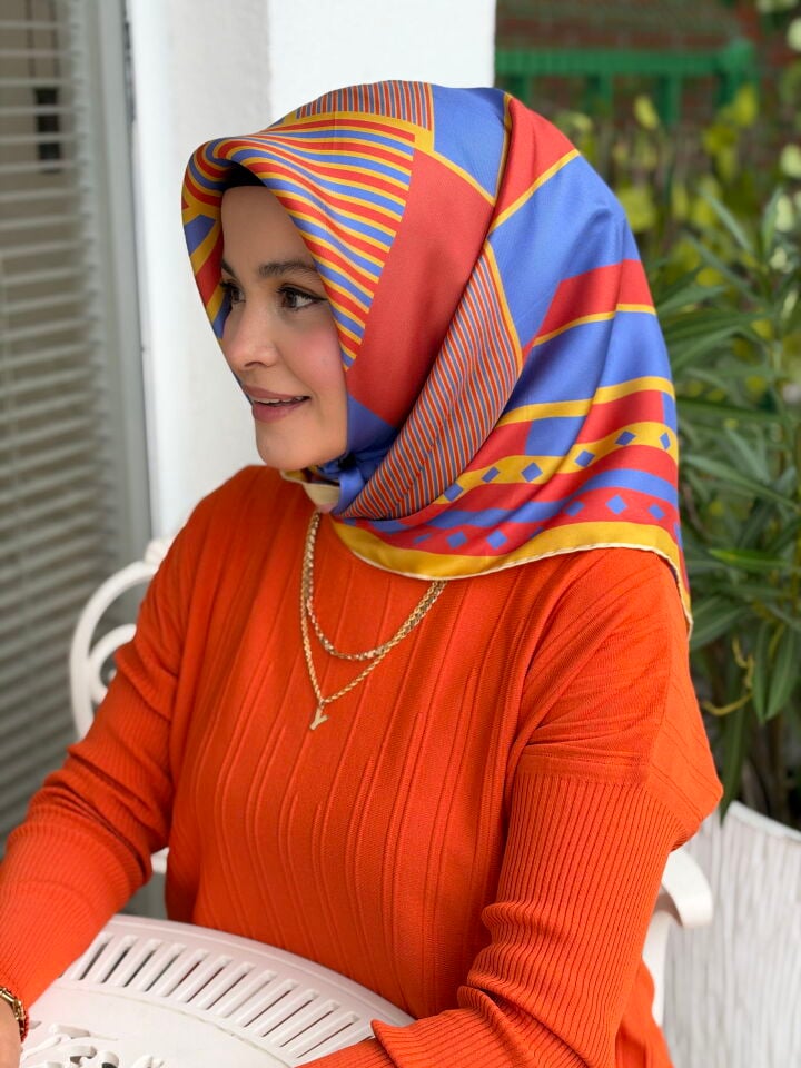 BELLİ TWİLL İPEK EŞARP