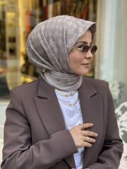 AKER ELEGANCE MONOGRAM EŞARP