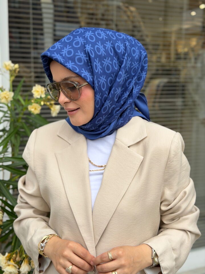 BENETTON ELEGANTE UNO EŞARP SAX