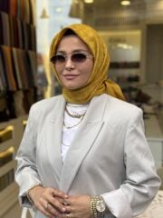 AKER ELEGANCE MONOGRAM EŞARP